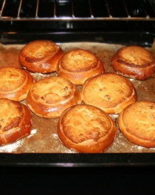 Королевская ватрушка со сметаной