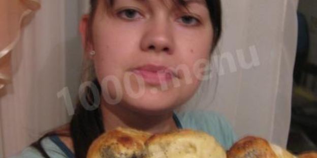 красивые булочки с маком из дрожжевого теста