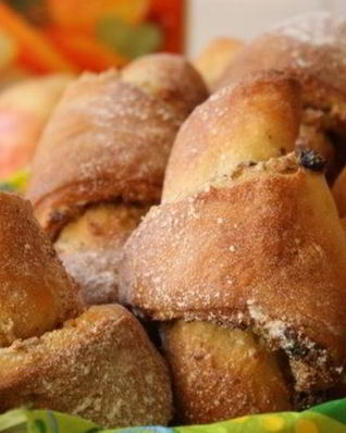 Круассаны из творожного теста