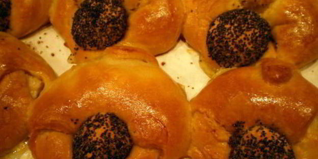 круассаны с мясом