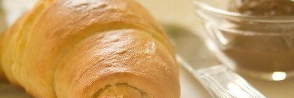 Круассаны с ореховой пастой