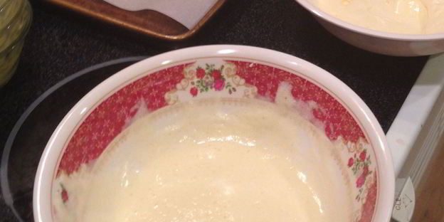 облачные булочки с козьим сыром