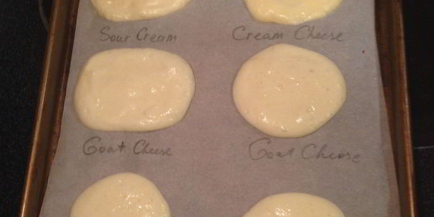 облачные булочки с козьим сыром