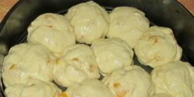 сдобные булочки на кефире