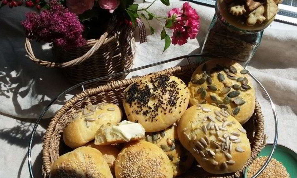 Рецепт творожных булочек к завтраку