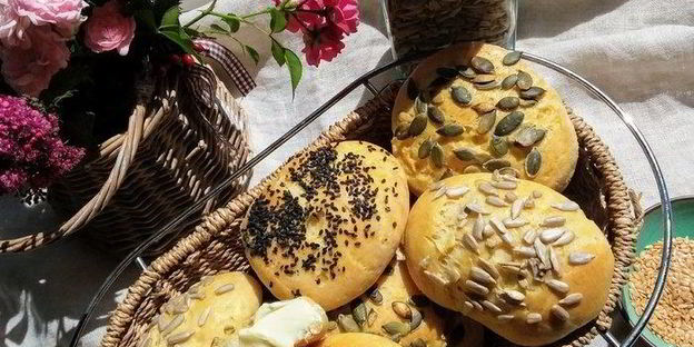 творожные булочки к завтраку