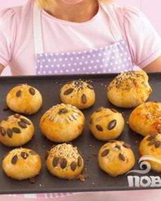 Веселые булочки