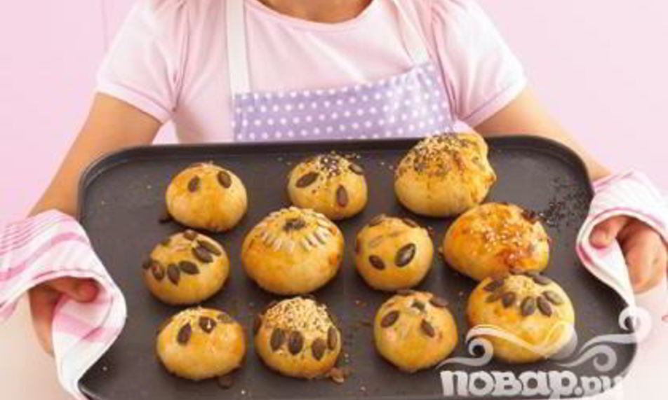 Рецепт веселых булочек