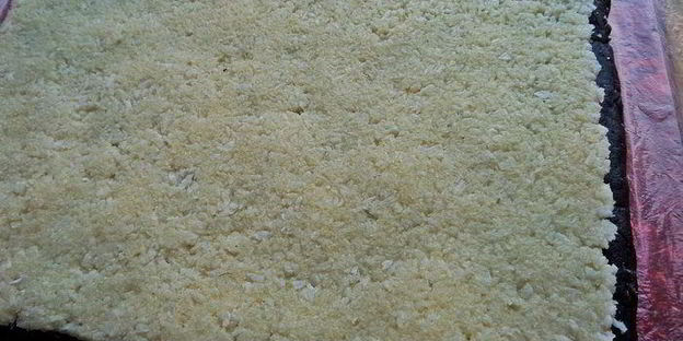 быстрый кокосово-шоколадный рулет