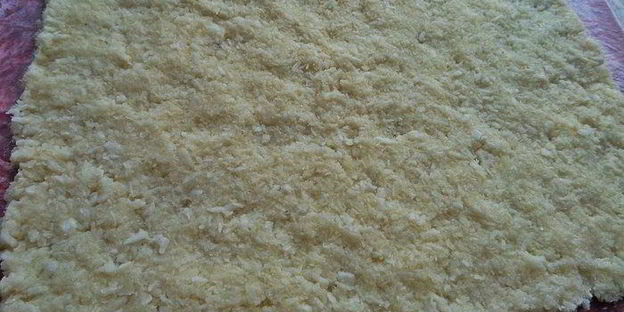 быстрый кокосово-шоколадный рулет