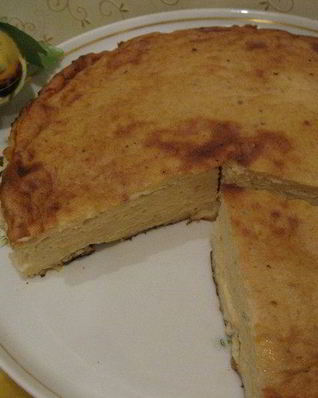 Банановый чизкейк