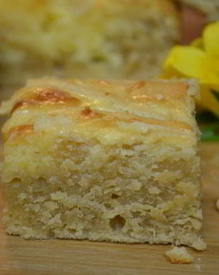 Блонди лимонный чизкейк