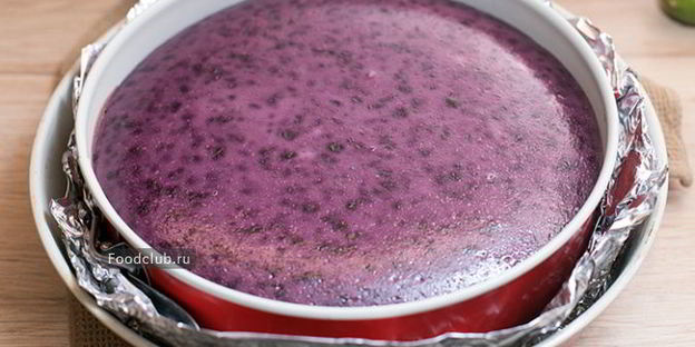 черничный чизкейк