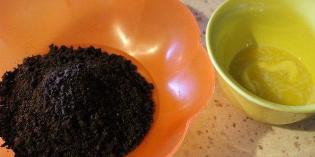 чизкейк из ряженки с печеньем