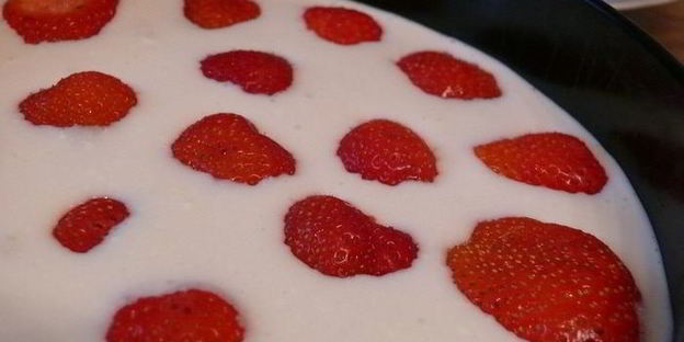 чизкейк клубничный ice