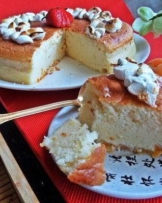 Чизкейк по-японски