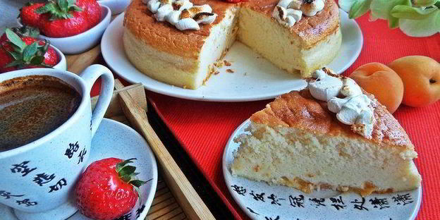 чизкейк по-японски