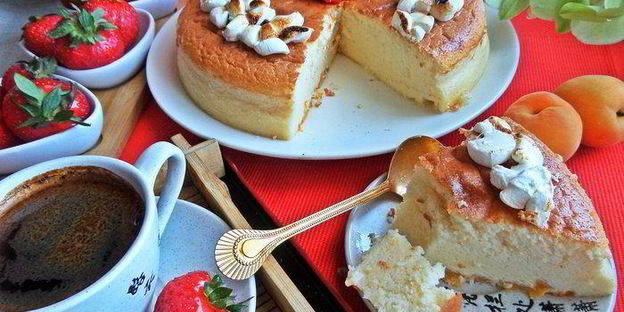 чизкейк по-японски