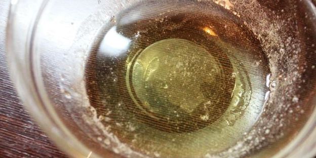 чизкейк с голубым сыром и пьяной грушей