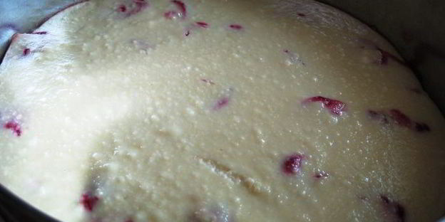 чизкейк с клубникой