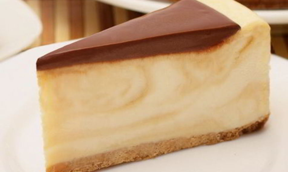 Рецепт чизкейка с крекером и молочной карамелью