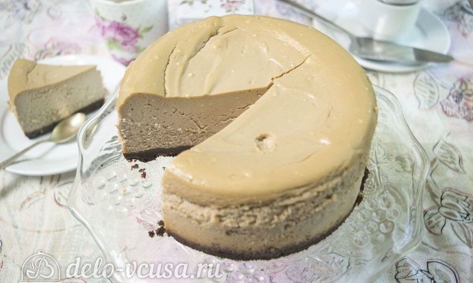 Рецепт чизкейка с нутеллой