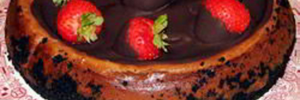 Чизкейк с шоколадом