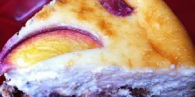 чизкейк с сушеной вишней