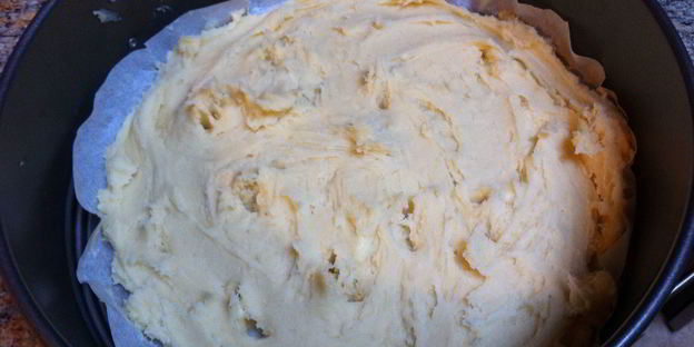 чизкейк с сушеной вишней