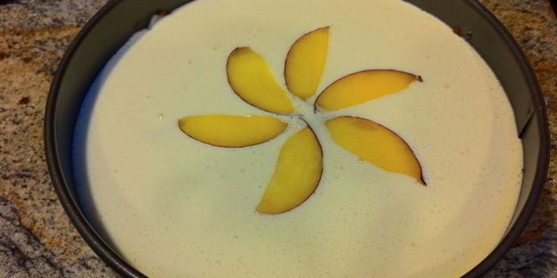 чизкейк с сушеной вишней