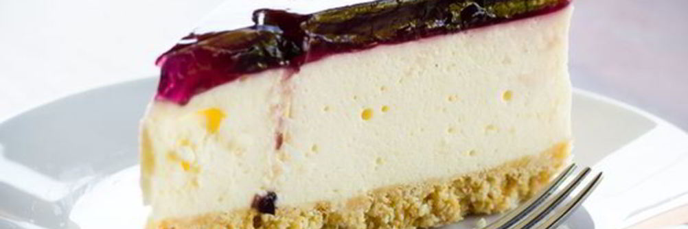 Чизкейк с ягодами