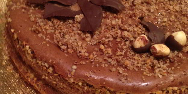 чизкейк шоколадно-ореховый