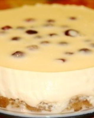 Чизкейк со сгущенкой без выпечки
