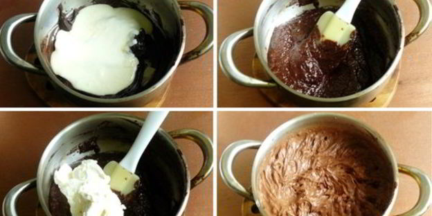 чизкейк три шоколада