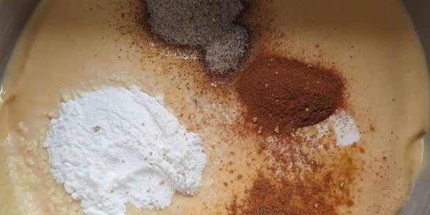 карамельно-тыквенный чизкейк