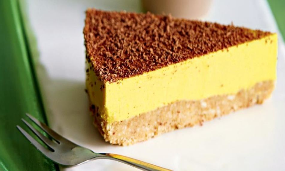 Рецепт холодного чизкейка с тыквого