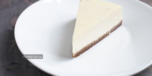 лаймовый чизкейк с малиновым соусом