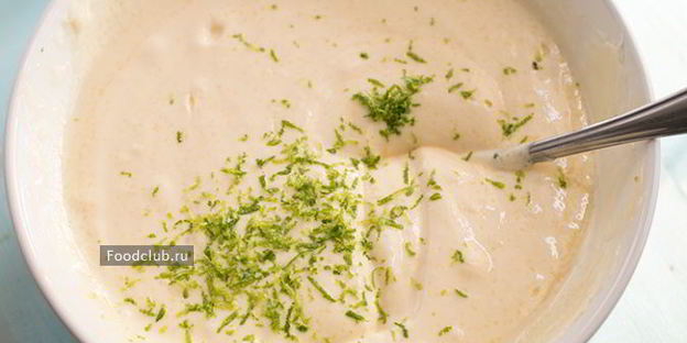 лаймовый чизкейк с малиновым соусом