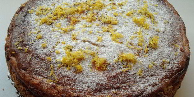 лимонный чизкейк с маком