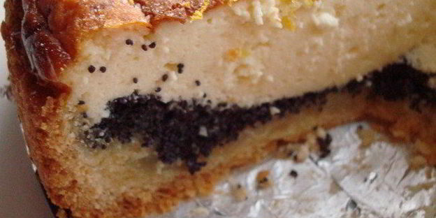 лимонный чизкейк с маком