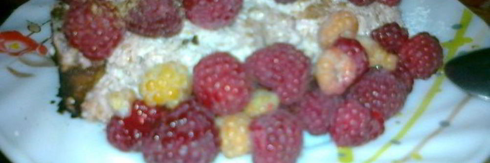 Малиновый чизкейк