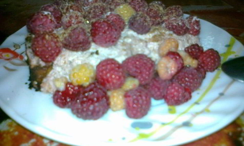 Рецепт малинового чизкейка