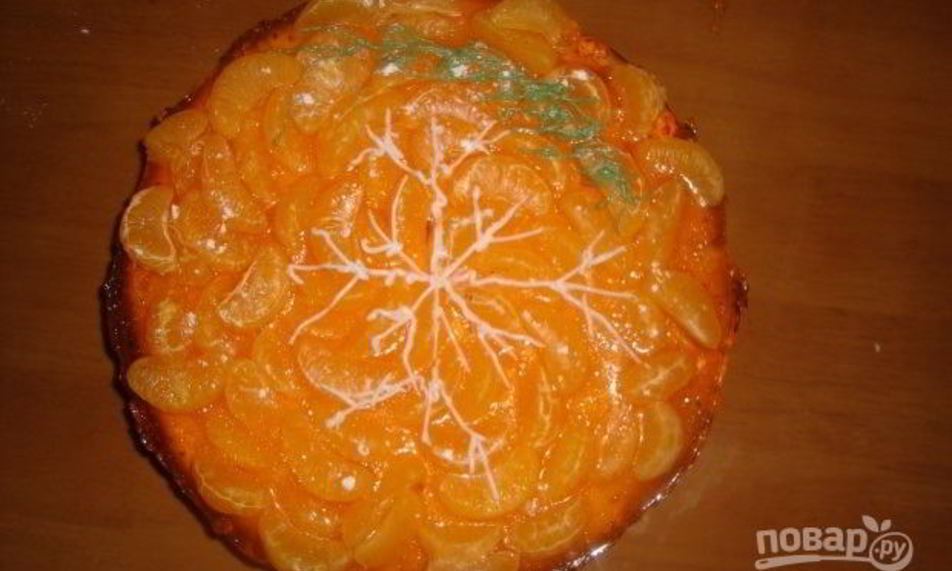 Рецепт мандаринового чизкейка