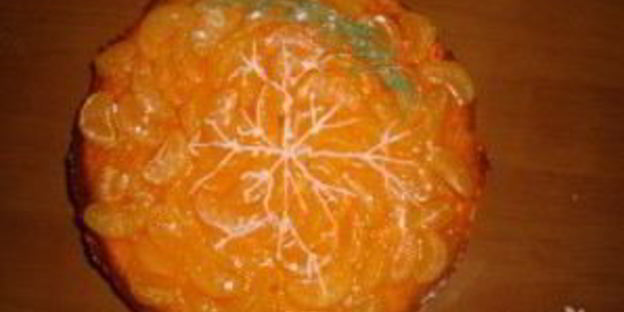 мандариновый чизкейк