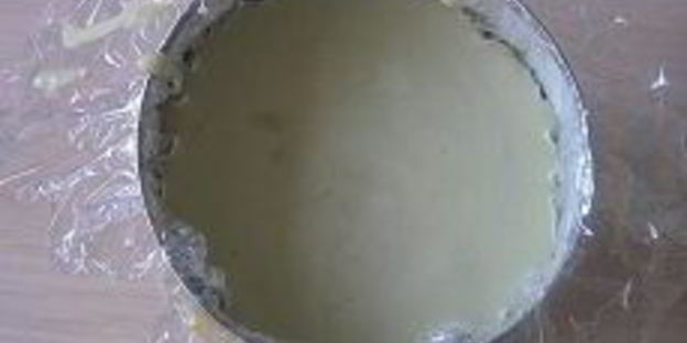 мятный мини-чизкейк