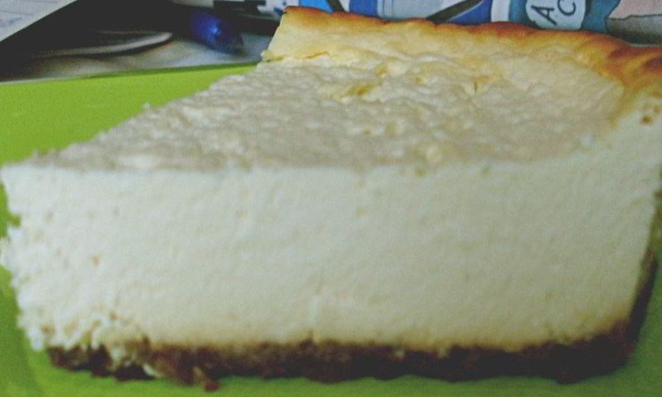 Рецепт низкокалорийного чизкейка с ванилью