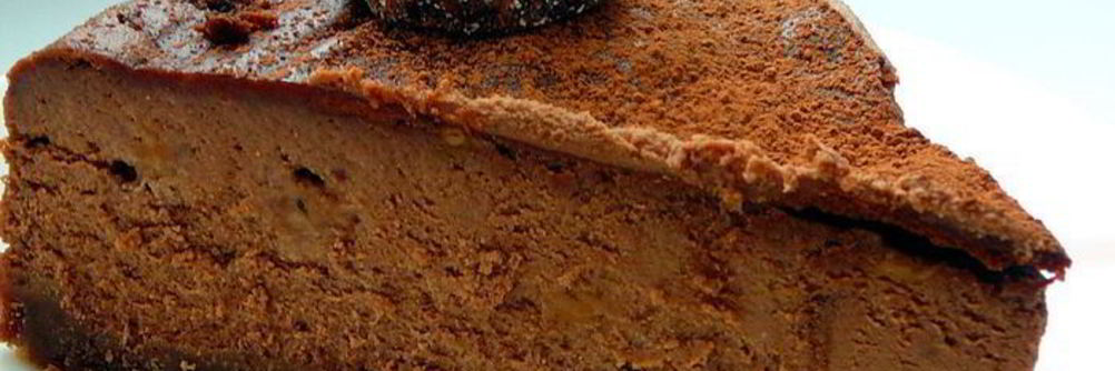 Ну очень шоколадный чизкейк