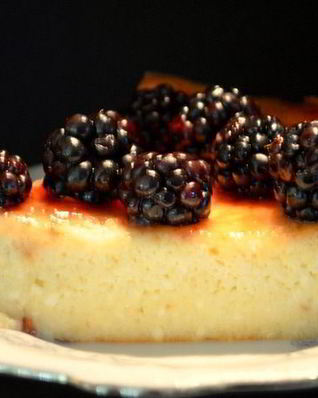 Рикотта чизкейк со свежими ягодами