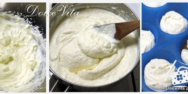 творожные мини-чизкейки с белым шоколадом и ягодами