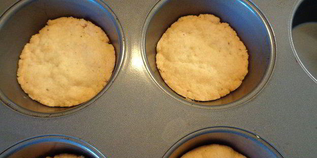 тыквенные мини-чизкейки с лососем